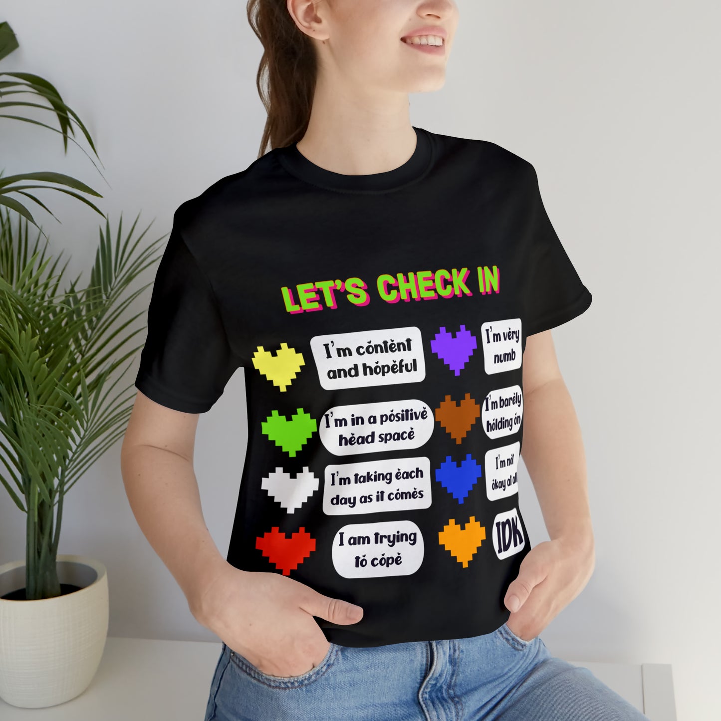 Heart Check Short Sleeve Tee