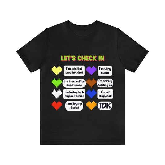 Heart Check Short Sleeve Tee