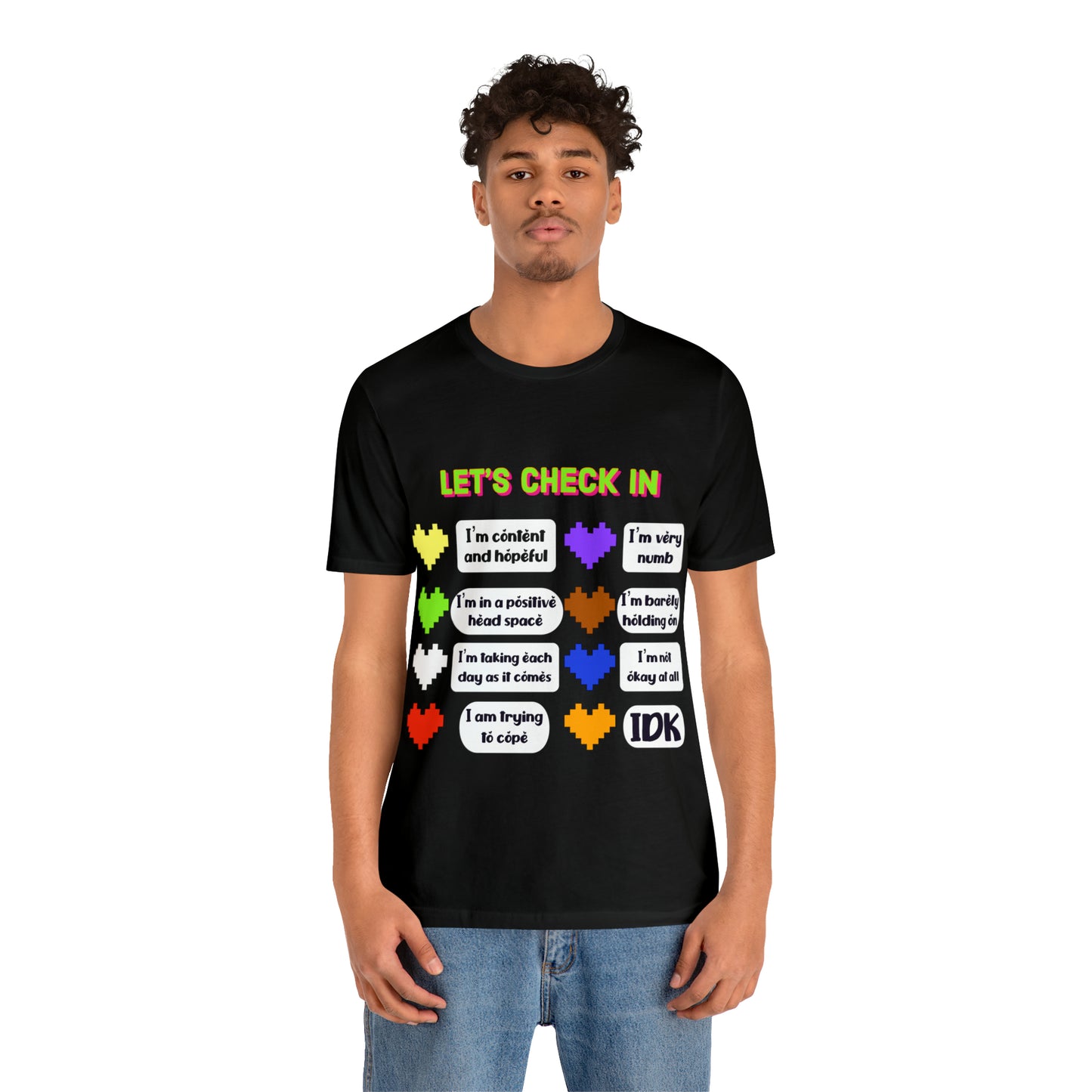 Heart Check Short Sleeve Tee