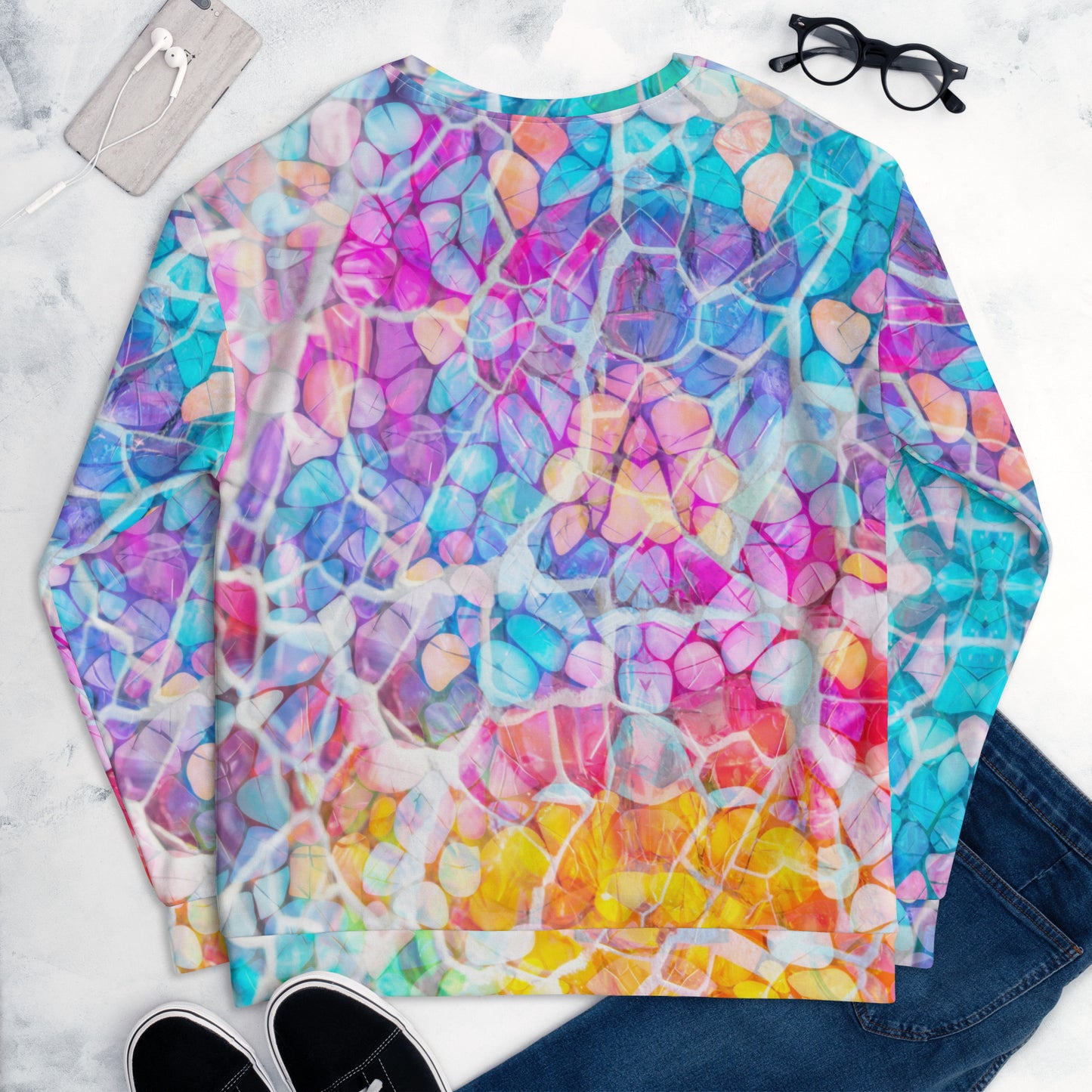 Stained Glass Unisex Sweatshirt