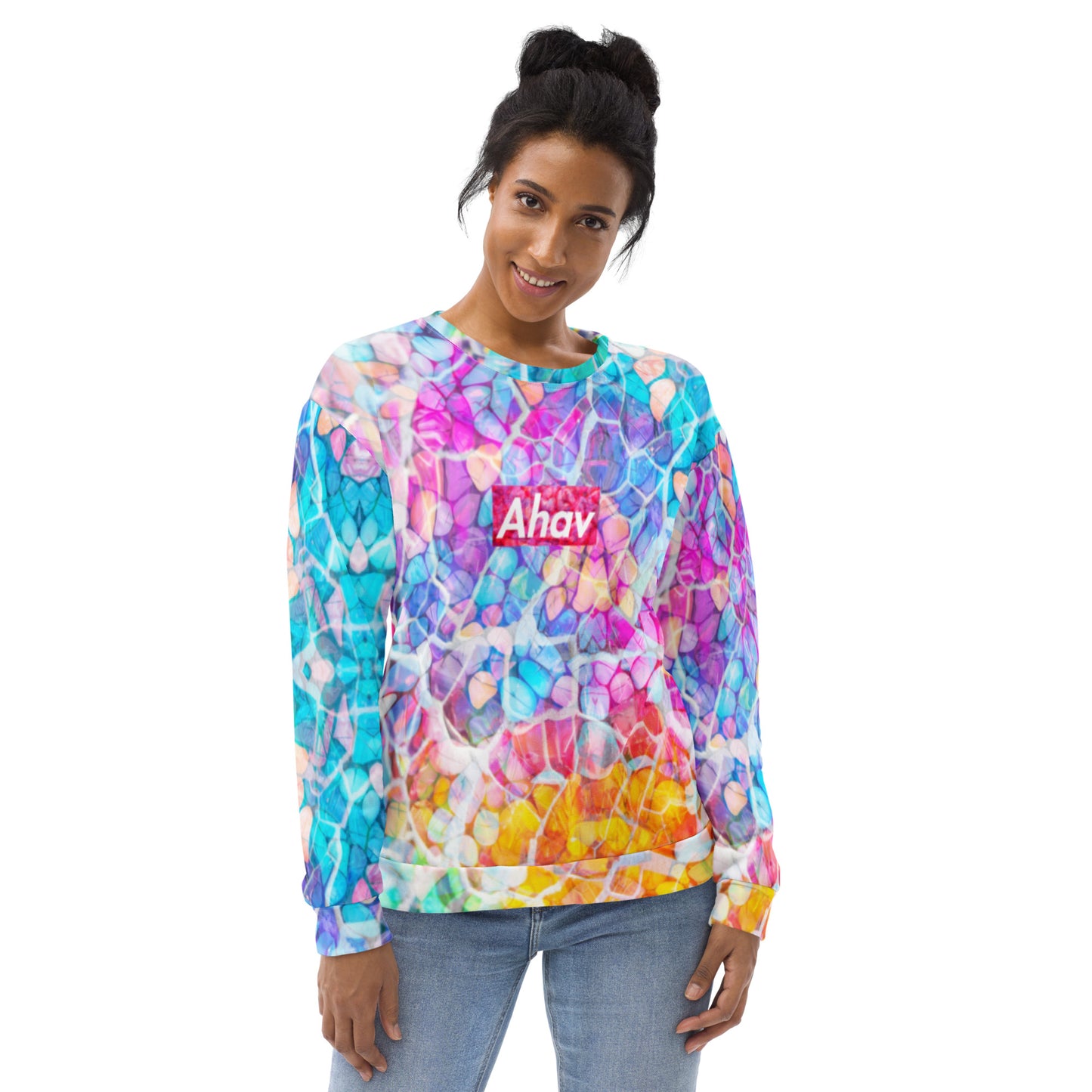 Stained Glass Unisex Sweatshirt