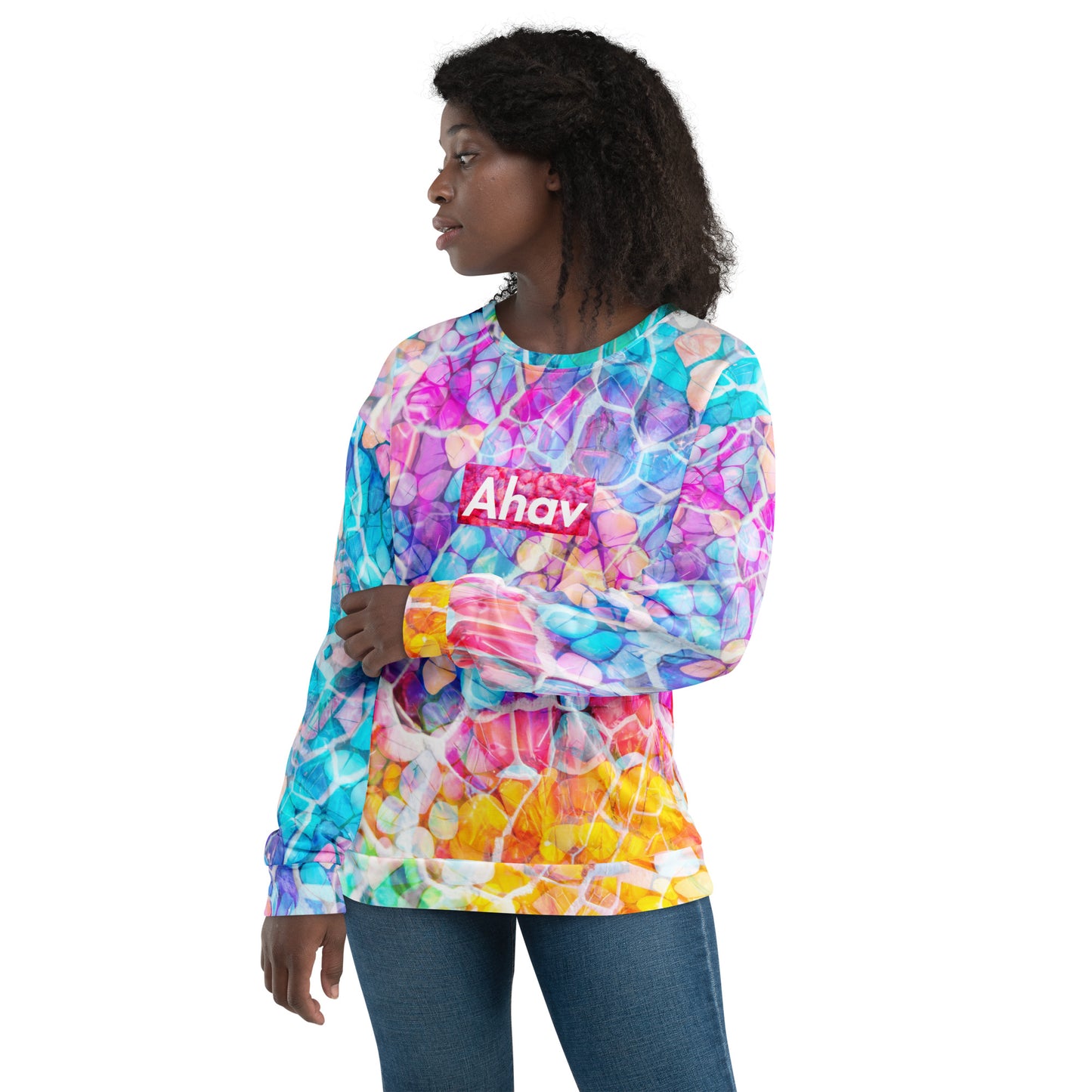 Stained Glass Unisex Sweatshirt